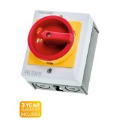 Timeguard (IS3N-20) Weathersafe Rotary Isolator Switch – 3 Pole 20A