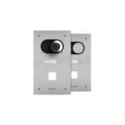 COMELIT (IX0101CO) SWITCH FRONT PLATE, 1 BUTTONS+HOLE 40X40MM