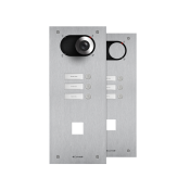 COMELIT (IX0103CO) SWITCH FRONT PLATE, 3 BUTTONS+HOLE 40X40MM