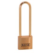 K12530L70BD, 30x70mm Premium Brass Padlock - Long Brass Shackle