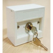 K20SWS-11, Indoor Key Switch - Single Pole (White)