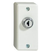 KA178, Keyswitch - Surface Mount - White Housing