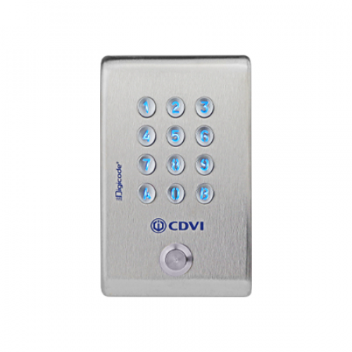 KCIEN, Stainless Steel Keypad, 100 User Codes