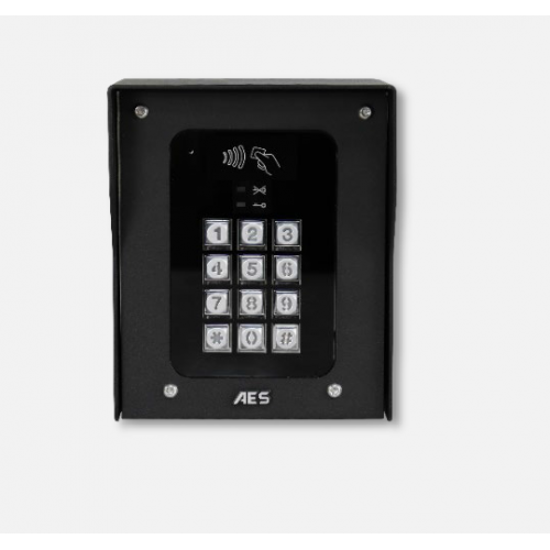 AES (KEY-AUX-PBPK-EU) Auxiliary pedestal keypad & prox panel