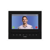 KL7VXIPB Klass series IP system colour video monitor with hi-res 7″ TFT touch screen (black finish)