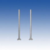 KP-100, 1m Pole - Silver / Galv - PAIR KP-150	1.5m Pole - Silver / Galv - PAIR