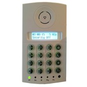 KP04A Keypad with LCD, White (KP04A-WI)