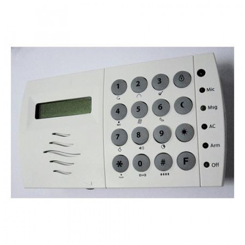 LCD Keypad Horizontal, White ABS/PC Plastic (KP05-WI)