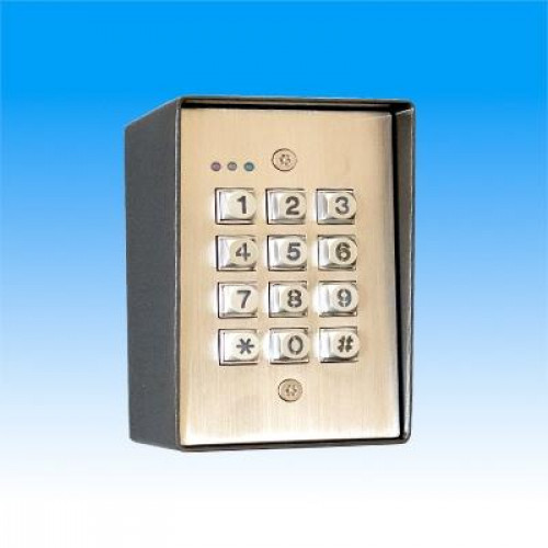 RGL, KP50, Internal/External Heavy Duty Stainless Steel Keypad - Surface Mounted