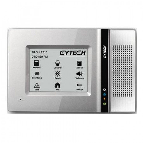 KT03 Touchscreen Monochrome 4 Inch Silver Bezel with Speaker (KT03-AL)