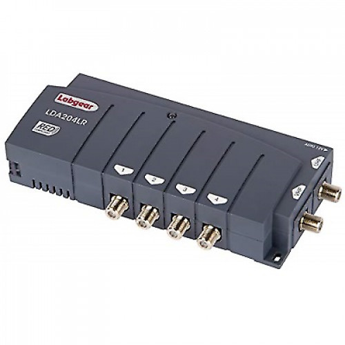 Labgear, LDA204LR, 4 Out UHF/VHF Distribution Amplifier