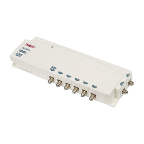 Labgear, LDL206R, 6 Out UHF/VHF DigiLink IR Bypass Amplifier