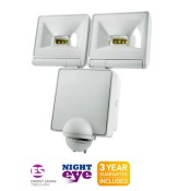 Timeguard (LED200PIRWH) 2x 8W LED Energy Saver PIR Floodlight - White