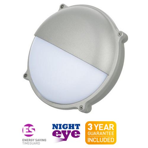 Timeguard (LEDBHR25ELB) 25W–1100lm LED ES Eyelid Bulkhead Light
