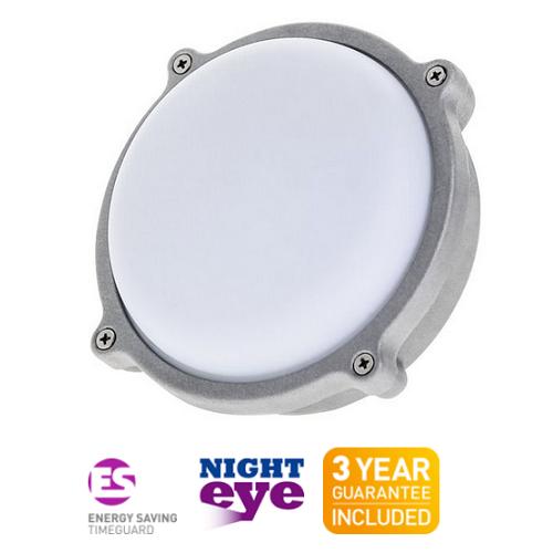 Timeguard (LEDBHR7W) 7W – 450lm Round LED Energy Saver Bulkhead Light