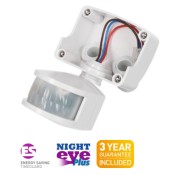 LEDPROSLWH, Dedicated PIR Detector for LEDPRO Floodlights - White