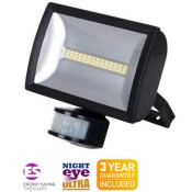 Timeguard (LEDX20PIRB) 20W LED Energy Saver PIR Floodlight - Black