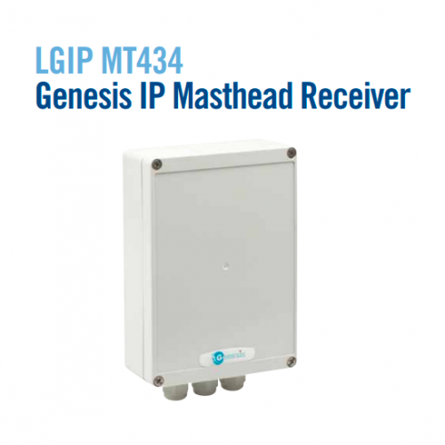 Genesis (LGIPMT434) IP Masthead receiver, RS232 output, also acts as a repeater