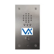 Videx security, LOGO, an engraved logo to vandal resistant panel