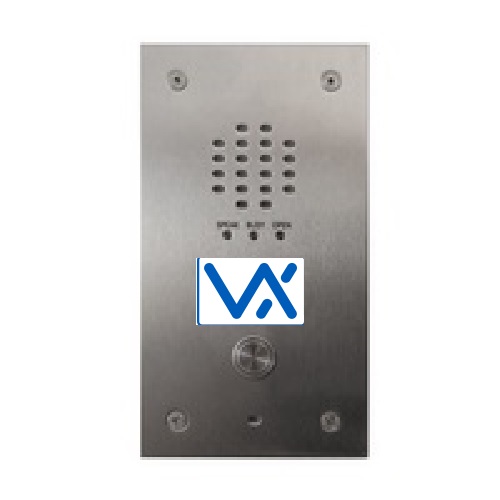 Videx security, LOGO, an engraved logo to vandal resistant panel