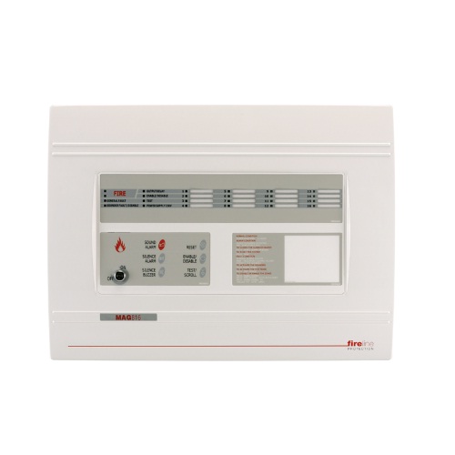 MAGfire (MAG816) 8 Zone (Exp To 16 Zone) ABS Cased Conventional Fire Panel