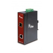UTC, MC250-1T/1S, Fast Ethernet to SFP Industrial Media Converter