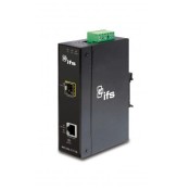 UTC, MC355-1T/1S, Gigabit Ethernet to SFP Industrial Managed Media