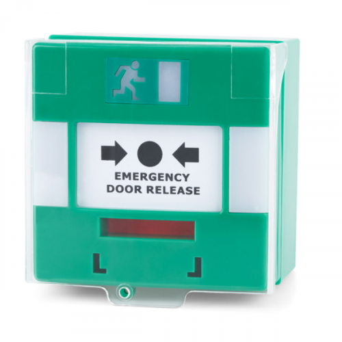 MCP220, Resettable Illuminated Call Point w/Sounder Change-over -Contracts x 3