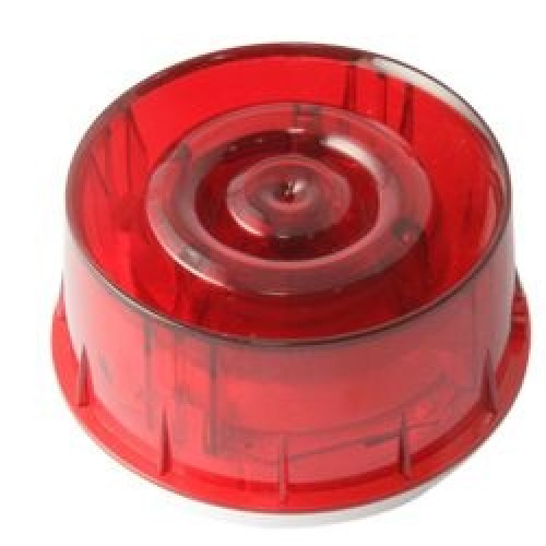 Honeywell (MI-WSS-PR-N) Wall Mount Sounder Strobe - Non Isol./RED Lens