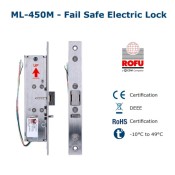 CDV (ML-450M) Fail safe electric lock with 6 faceplate options, 650kg