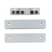 MM102, Surface Mount Contact, 20mm Gap, N/C, 5 Screw Terminals, White