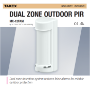 TAKEX (MX-12FAM) Up to 12m x 180 Degree, Fixed Sensor Heads - Anti Mask