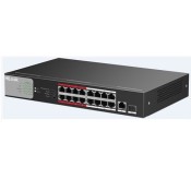 HiLook, NS-0318P-135, 16 Port 100M Unmanaged PoE Switch - L2
