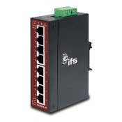 NS3050-8T - 8-Port 10/100/1000Mbps Unmanaged Industrial Gigabit Ethernet Switch