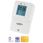 Timeguard (NTT08) 7 Day Slimline Electronic Immersion Heater Timeswitch
