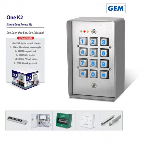 ONEK2, SINGLE DOOR ACCESS KIT