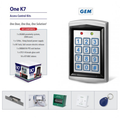 ONEK7, SINGLE DOOR ACCESS KIT