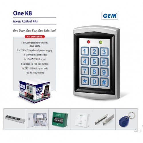 ONEK8, SINGLE DOOR ACCESS KIT