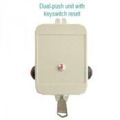Scope, PB2B, Wireless Dual Panic Button Transmitter With Keyswitch
