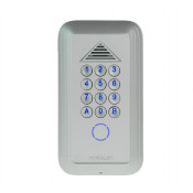 PCA327-RS,  Small “Portacode Andy” coded keypad Silver, Flush, Remotely Programmable via BATICONNECT CLOUD
