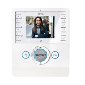 CAME (PEV BI BF) Perla Video Colour Monitor - with Induction Loop - White