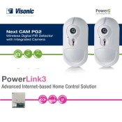 Visonic, PG2 IP CAM KIT, PowerMaster Powerlink 3 / 2 IP Camera PIR Kit