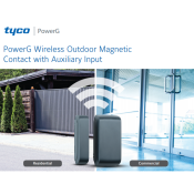 PG8312, PowerG Wireless Outdoor Magnetic Contact