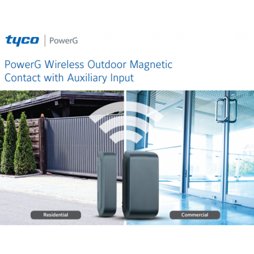 PG8312, PowerG Wireless Outdoor Magnetic Contact