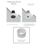 Save Light (PIN-SCRW) Screw Ring White for Maya