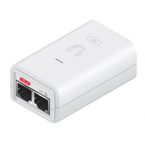 UniFi, POE-24-7W-G-WH, 24v POE Adapter, 0.3A, Giga