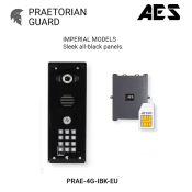 AES (PRAE-4G-IBK-EU) Praetorian  IP Video System  (Imperial Model with Keypad) 4GE