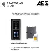 AES (PRAE-4G-MOD-IBK-EU) Praetorian 4GE  Assembled Modular Unit with Keypad