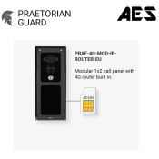 AES (PRAE-4G-MOD-IBP-EU) Praetorian 4GE  Assembled Modular Unit with Prox Reader