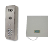 AES (PRAE-IP-ASK-EU) Praetorian IP Video System (Stainless Steel Architectural Finish) with Keypad